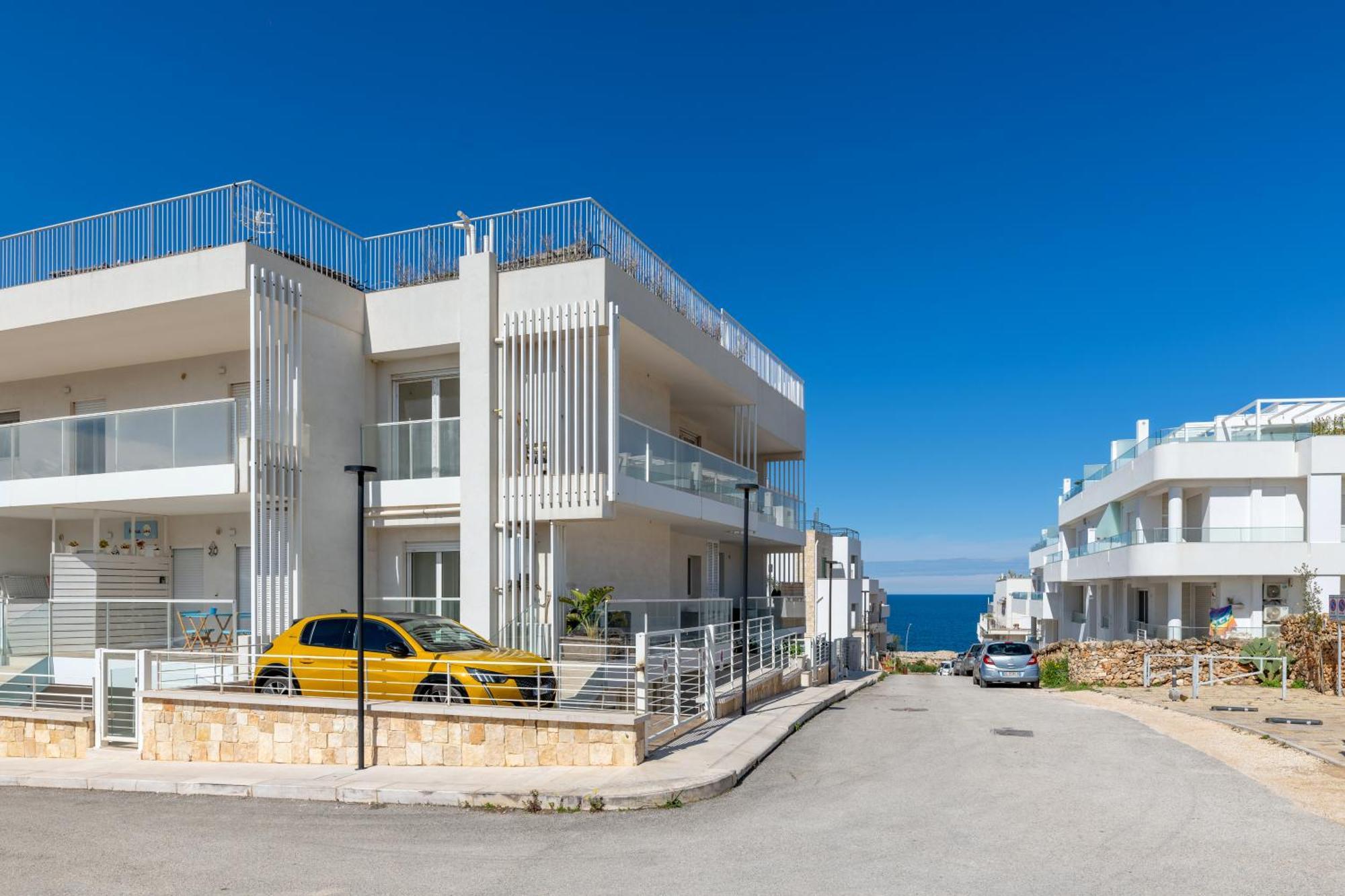 Cozy Marine Apt With Jacuzzi - 250Mt From Sea Polignano a Mare Exteriör bild